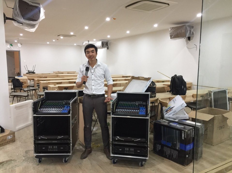 Lắp đặt hệ thống âm thanh Phòng họp tại TP Quảng Trị 2